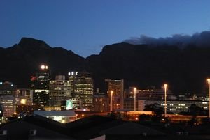 Night Falls on Table Mountain