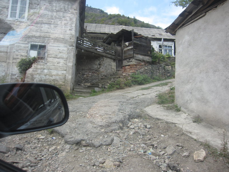 Armenian village road