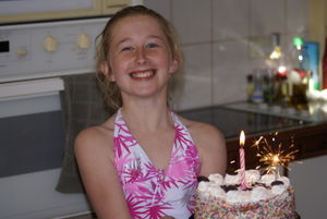Me with  my CAKE!!