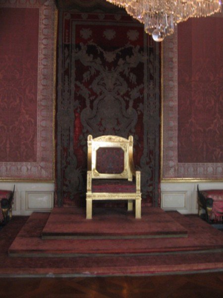 Throne close-up