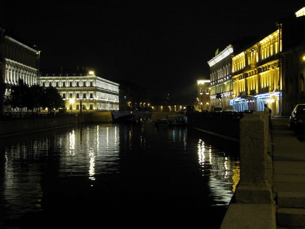 St Petersburg by night