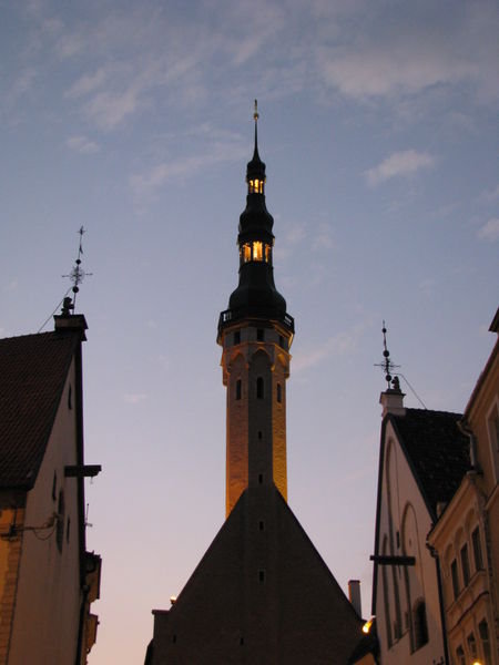 Tallinn in the evening