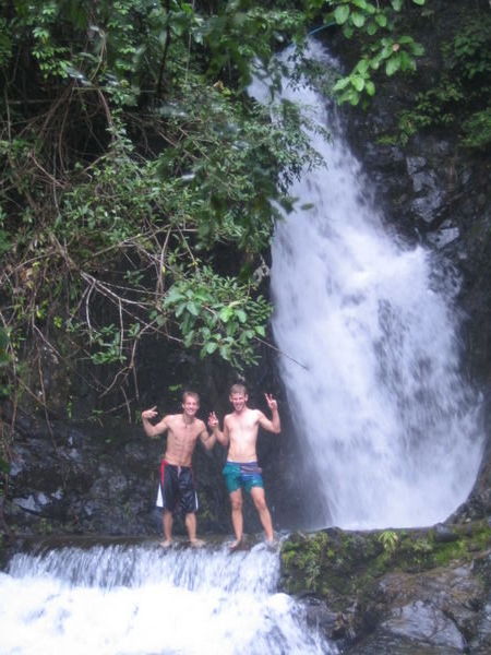Waterfall Swimming
