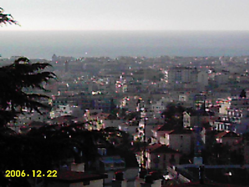 View of Nice from Hostel