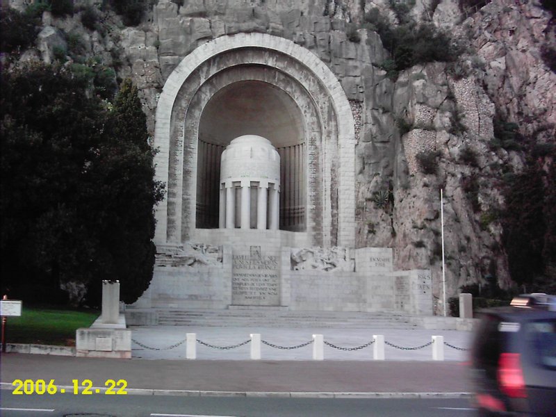 Monument to WWI Victims, Nice