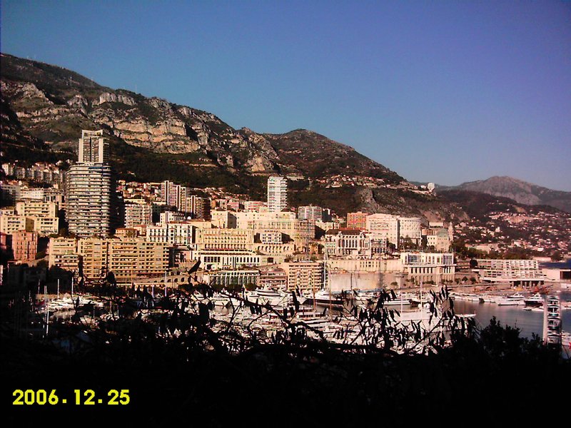 View of Monaco/Monte Carlo