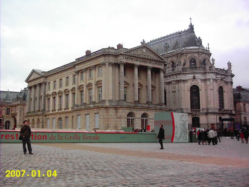 Versailles Palace, Front Facade 1