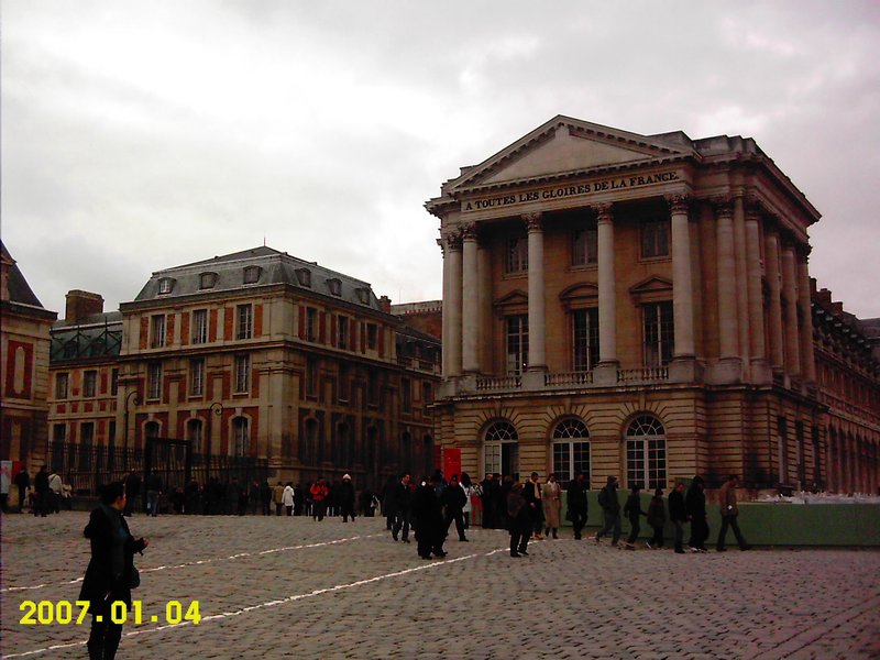 Versaille Palace, Front Facade 2
