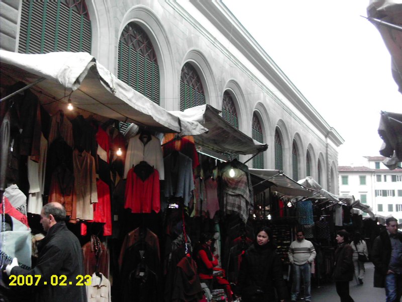 Indoor Market facade and Leather Market