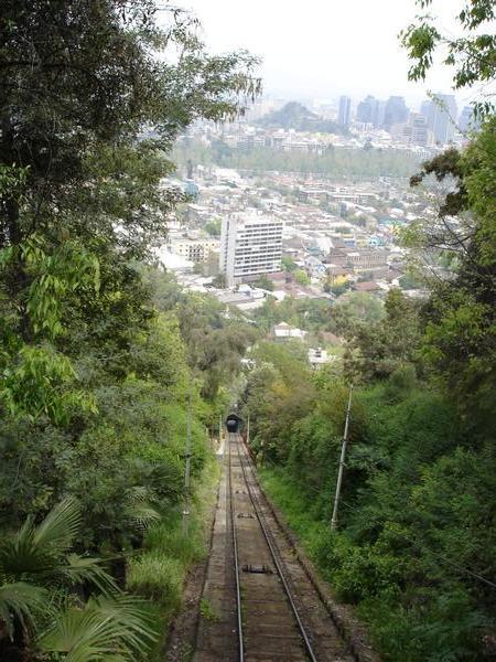 view from the funicular