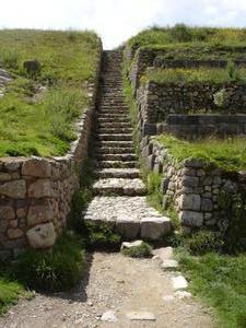 Incan staircase