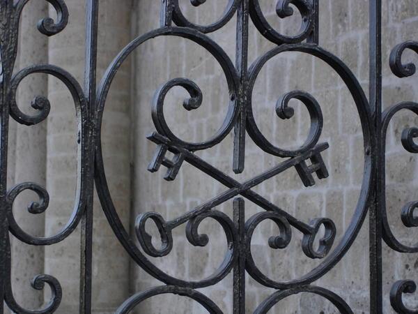 Cathedral gate detail