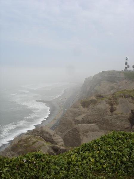 the clifftops of Miraflores