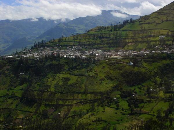Ecuadorian mountain town