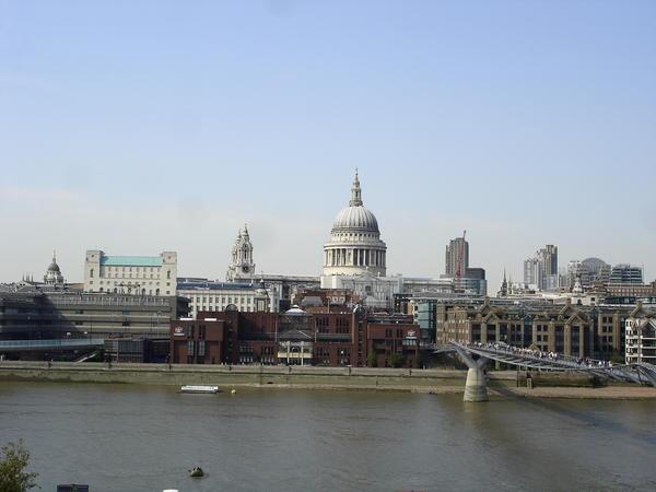 view from the Tate Modern