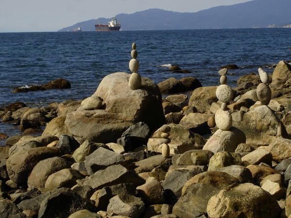 stone stack sculpture