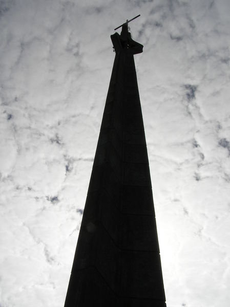 Santa Cruz ugliest church spire