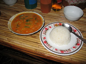 Traditional khmer curry