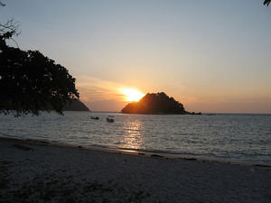 Sunset from Coral Beach