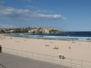 Looking over Bondi to the north