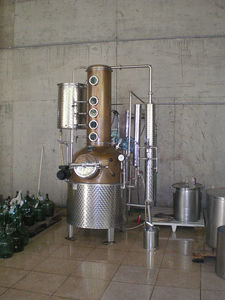 The distilling machine