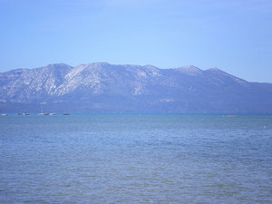 Views across the lake