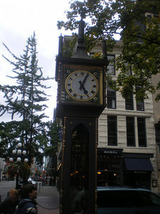 The steam clock