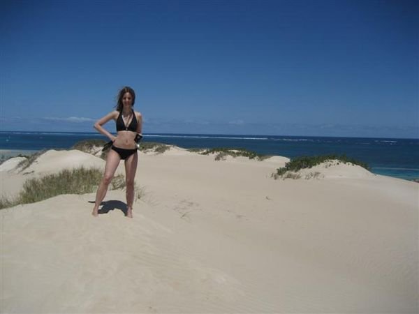 Maria on the dune