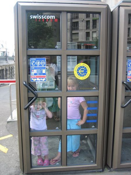 Swiss phone booth