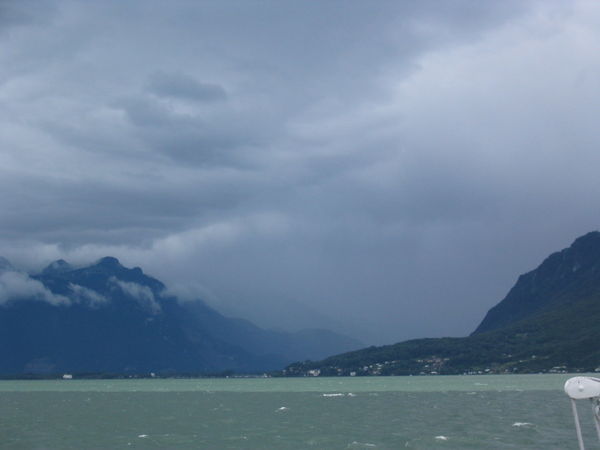 view from Lake Geneva