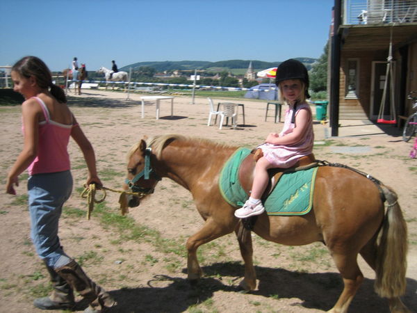 pony ride: Cluny, France