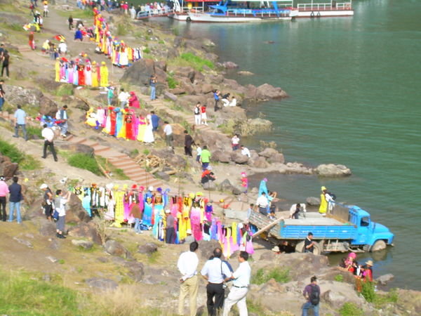 Vendors Along the Lake