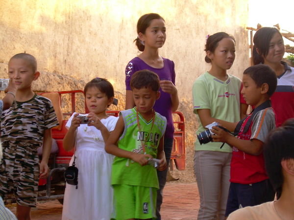 Some of the Local Uigur Children