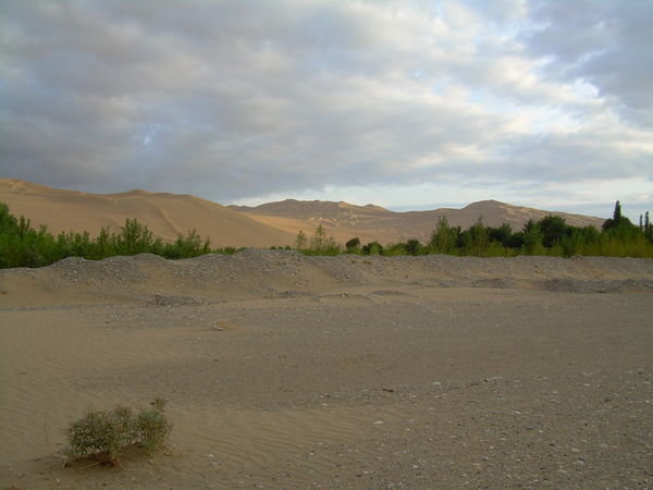 Sand Dunes at the Desert