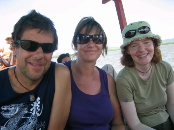 Andy, Anne and Sarah