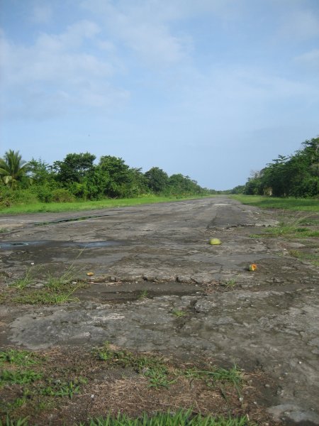 Airstrip (still in use, but I wouldn't use it!)