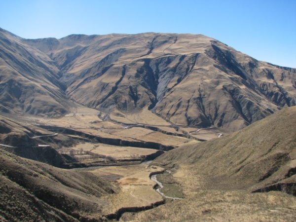 The road leading up to the Piedra del Molino (3348m)