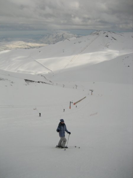 Sarah in Valle Nevado