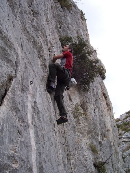 Climbing in the Calanque