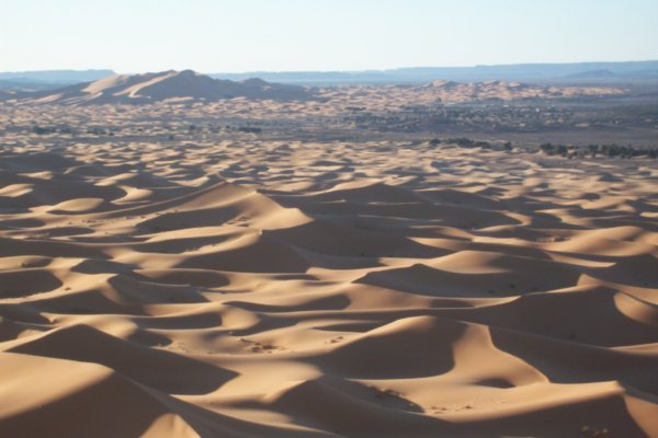 Sand Dunes and Merzouga