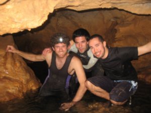 Friends in Caverna dos Morcegos