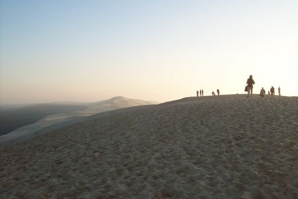 Chilling on the Highest Sand Dune of Europe