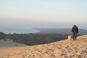 Late Afternoon Strolling Up on Dune du Pyla