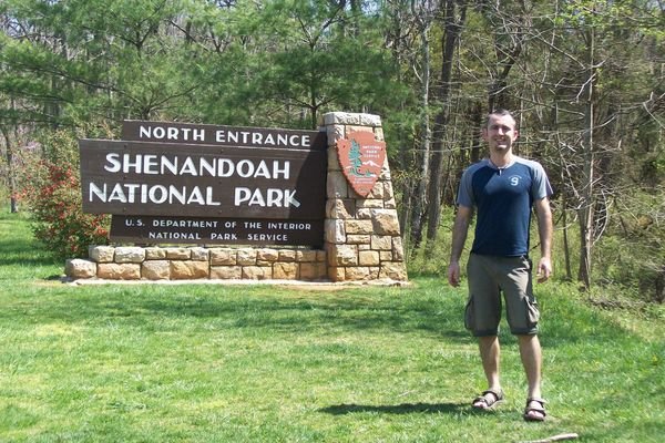 My First National Park's Entrance