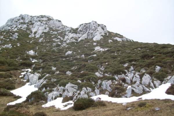 Remains of Snow on the Mountain Pass