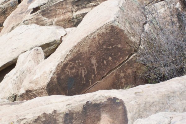 Petroglyphs Near the Puerco River Pueblo