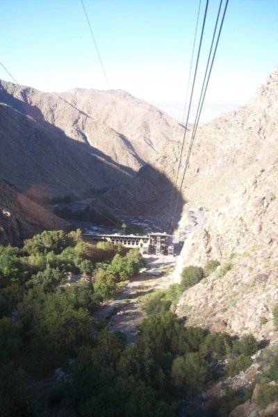 Taking the Cable Car up to Mt San Jacinto