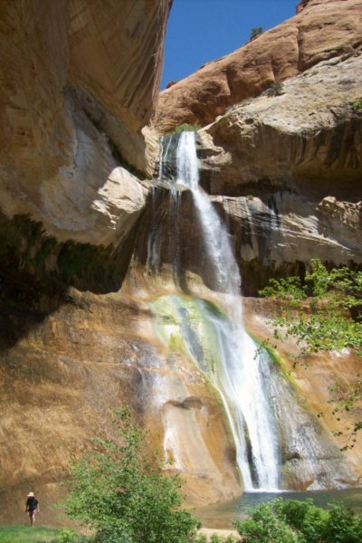 Calf Creek's Awesome Waterfall