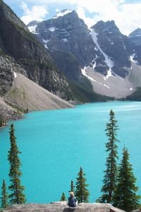 The Enchanting Glacial Waters of Moraine Lake