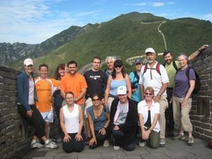 Group at the Great Wall
